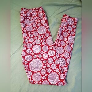Lularoe Christmas Leggings OS!